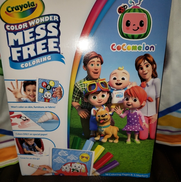 Crayola | Other | Crayola Color Mess Free Coloring Cocomelon Pages 5 ...